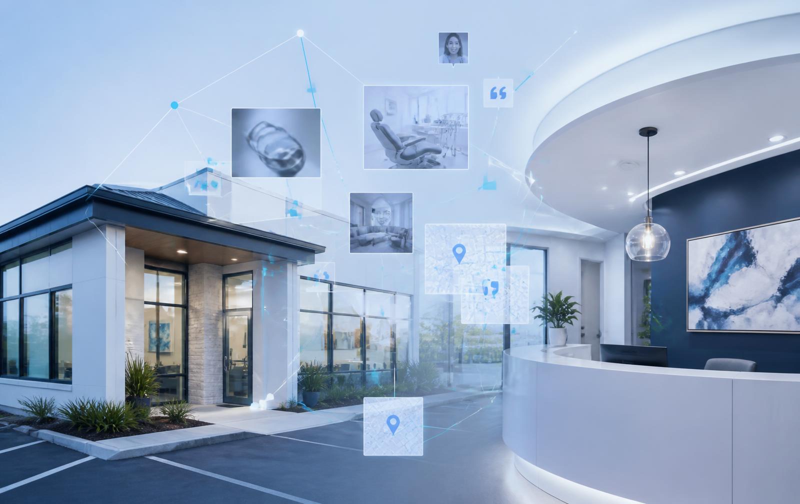 Dental practice and digital visibility signals